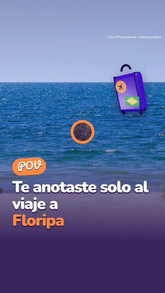 Reel: POV, te anotaste solo al viaje y volviste con 20 amigos