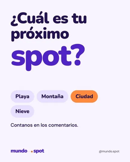 Posteo: si mañana pudieras viajar a cualquier lugar, ¿a dónde irías?