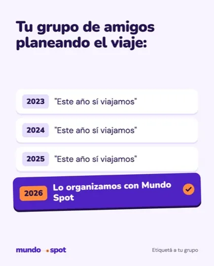 Meme: el grupo que dice este año sí desde 2023