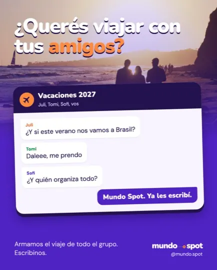 Posteo: ¿querés viajar con tus amigos?